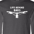 thumbnail image 4 of Inktastic Life Behind Bars Mountain Bike Long Sleeve T-Shirt, 4 of 5