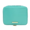 thumbnail image 1 of Daboolka Bolsa de almacenamiento portátil de gran capacidad para maquillaje de viaje, bolsa organizadora (verde), 1 of 8