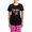 With Pink Pant, variant on CafePress - Sassy Elf Women's Dark Pajamas - Women's Short Sleeve Print T-Shirt and Pants Dark Cotton Pajama Set
