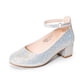 thumbnail image 1 of Zapatos de Vestir para Niña DREAM PAIRS KKUMPU2502 Plateados Talla 5, 1 of 8