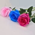 thumbnail image 4 of Height 50cm Wedding Rose Single Branch One Flower White Rose Decorative Rose Valentine'S Day Gift Imitation Flower Silk Rose, 4 of 5