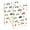Cartoon Cars and Tree, variant on Haosy Cartoon Cars and Tree Notebooks 1-subject Journal 60 Sheets A5 College Ruled Paper Detachable Ring 8.3"x5.7"