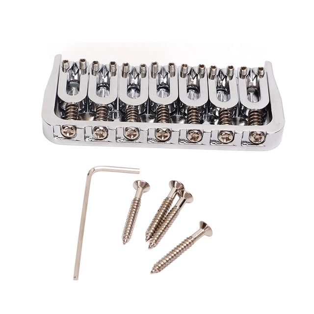 Guitar Tailpiece,Guitar Bridge 7 String Metal Guitar Bridge Electric Guitar Bridge Built for Professionals