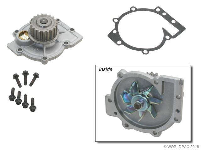 Hepu Engine Cooling motor coolant Water Pump w// Gaskets /& Seals nEw for Volvo