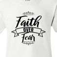 thumbnail image 4 of Inktastic Cancer Awareness Faith Over Fear Youth T-Shirt, 4 of 5