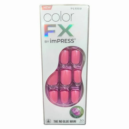 KISS imPRESS Color FX, - No Glue Mani, Peel & Press - IMCF23 - Social