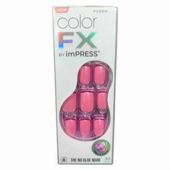 KISS imPRESS Color FX, - No Glue Mani, Peel & Press - IMCF23 - Social
