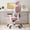 Pink, variant on Frelaxbone Adult Mesh High Back Indoor Residential Adjustable Armrest Office Chairs, Caster, Grey
