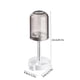 thumbnail image 3 of Toothbrush Cup Rack, Brushing Cup, Tooth Cup, Foldable Design, Portable Storage, Metal Frame, 2-Tier Structure, for Dormitory Living, 3 of 8