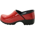thumbnail image 3 of BJORK Swedish Professional Leather Clogs (Red Patent - EU36), 3 of 7