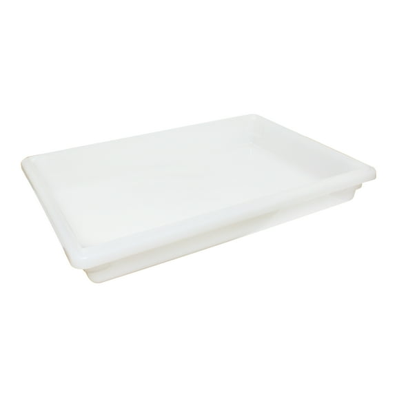 Excellante 12" x 18" x 3 1/2", 1.75 gallon Food storage box, pp, white, NSF certified, comes in each