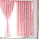thumbnail image 5 of 1 pieza de cortinas opacas lindas y de moda con patrón hueco de estrellas, adecuadas para el dormitorio de los niños, decoración de la sala de estar, 5 of 5