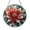 Acrylic 3.5 Inch, variant on Camellia bloom stained glass panel, charming floral accent for bright and colorful interiors