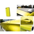 thumbnail image 2 of Scienceny Etiqueta engomada del coche 3D Textura de fibra de carbono Automotriz Interior Exterior Cubierta decorativa Calcomanías Película Automoción decorativa y accesorios amarillo Scienceny CZ13540-11, 2 of 6