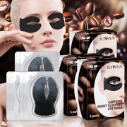 Caffeine sleep Eye Patches, Gel Under Eye Mask for Dark Circles - Puffiness - Eye Bags - Dry Eyes, Under Eye Treatment, Eye Patches Skincare for Adults, 15 Pairs, 3 Boxes