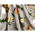 thumbnail image 4 of PAVILIA Christmas Throw Blanket | Holiday Festival Christmas Fleece Blanket | Soft, Plush, Warm Winter Cabin Throw, 50x60 (Festival Grey), 4 of 7