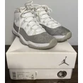 thumbnail image 1 of Ni - ke Ni - ke Air Jordan 11 Retro Women Size 7 White Metallic Silver Shoes, 1 of 5