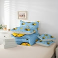 thumbnail image 6 of Manfei Funny Bee Bedding Comforter Set 7 Pieces for Kids Boys Girls, Kawaii Animal Queen Bedding Sets, Cute Wildlife Queen Sheet Sets, Microfiber Bedroom Decor, 6 of 8