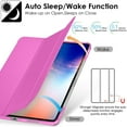 thumbnail image 3 of iPad PRO 11 Inch 2nd 3rd 4th [ PRO 11 2 3 4 Gen 2020 2021 2022 ] MHQR3LL/A MHQT3LL/A MHQW3LL/A MHQX3LL/A MHQU3LL/A MHQV3LL/A MY232LL/A MXDC2LL/A MXDE2LL/A Sleep Wake PC Cover - Pink, 3 of 7