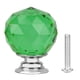 thumbnail image 1 of Tirador de cristal con forma de bola, pomo para armario, cajón, armario, 30mm, 1 Uds. (verde), 1 of 8