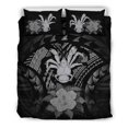 thumbnail image 4 of Niue Gray Hibiscus Bedding Set, 4 of 7