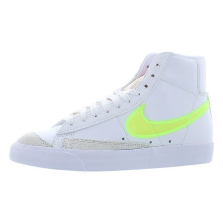 Nike Blazer Mid 77 Ess Womens Shoes Size 6, Color: White/Volt