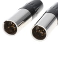 thumbnail image 3 of Adapta 2xMale a XLR, acopla de audio del cambia converti Baoblaze Conectores macho enchufables, 3 of 7