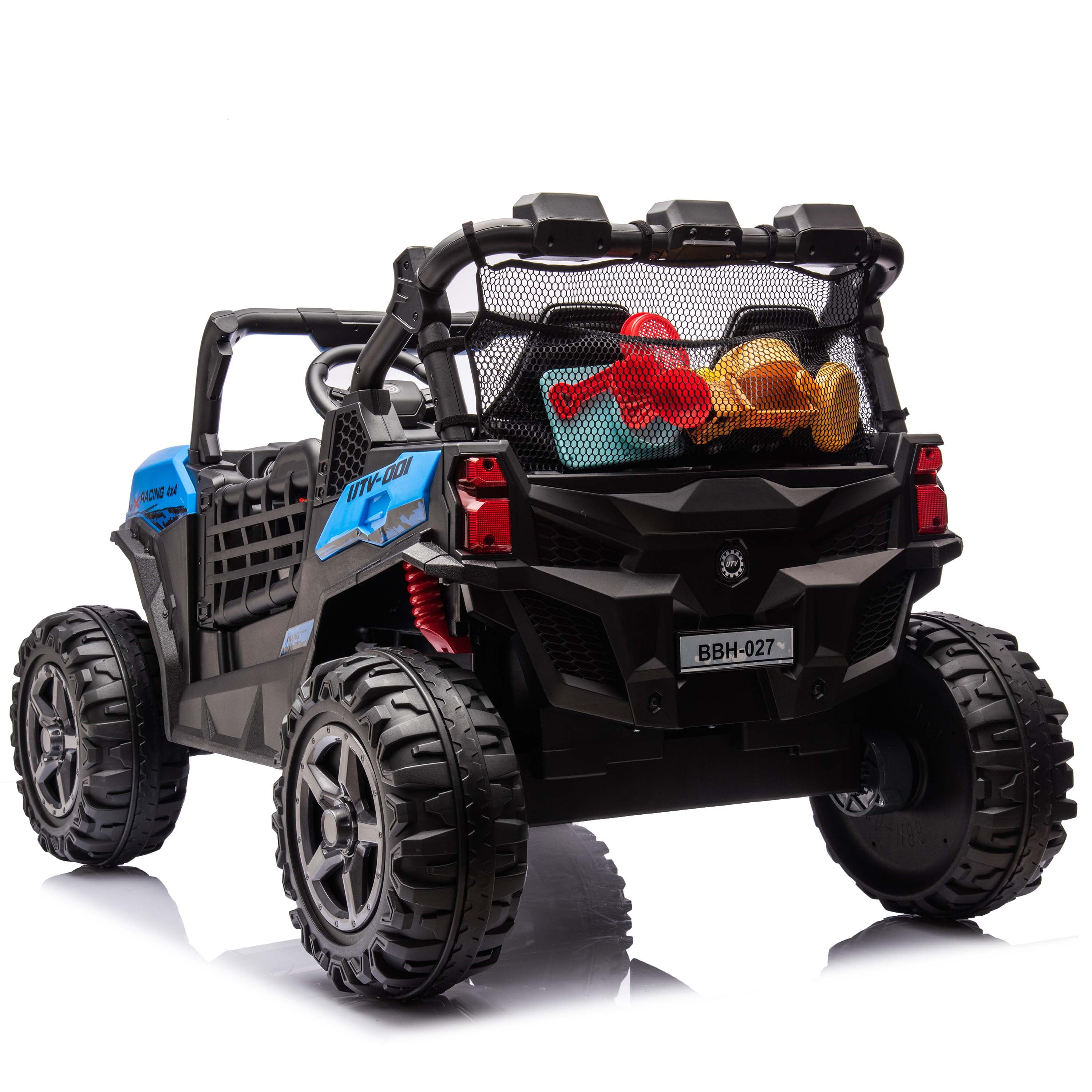 Joie　0423 JOYRACER 4WD 24V Ride on Toy Car with Dual XL Seats, 4*200W