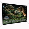 Jurassic World Banner Large Vinyl Indoor or Outdoor Banner Sign Poster Backdrop, Party Favor Decoration, 30" x 24", 2.5' x 2' Dinosaurs Tyrannosaurus Rex Dinos