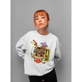 thumbnail image 2 of Iconic Beach Club Trendy Graphic Women's Sweatshirt, 2 of 4