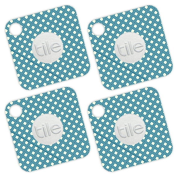 Skin Decal Wrap Compatible With Tile Mate (4 pack) Sticker Design Trip Squares