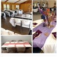 thumbnail image 4 of Cheesecloth Table Runner 6FT Long Boho Gauze Table Runner Rustic Sheer Runner for Wedding Bridal Baby Shower Birthday Party Table Decor Thanksgiving Christmas Decorations, 4 of 4