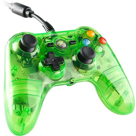 Power A Mini Pro EX Wired Controller For Microsoft Xbox 360, Clear ...
