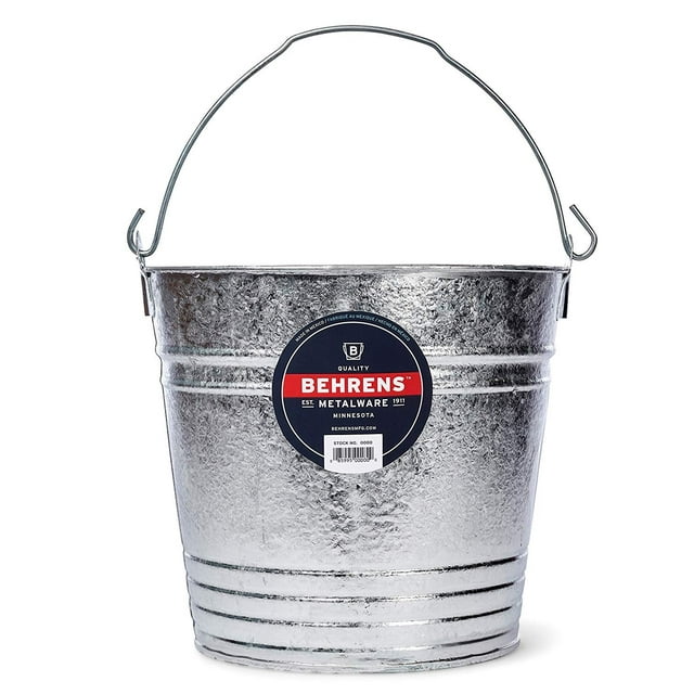 Behrens 1214 14Quart Steel Pail