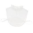 thumbnail image 4 of Elegante babero desmontable de solapa de falso cuello falso mujeres niñas gargantilla extraíble , hueca hueca BLESIY Collar falso de las mujeres, 4 of 8