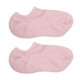 thumbnail image 5 of 1 par de calcetines cortos invisibles de algodón con gel hidratante para el cuidado de la piel de las mujeres. Rosado, 5 of 9