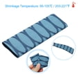 thumbnail image 3 of Uxcell Cutting Knife Handle Heat Shrink Sleeve Chef Cutter Non Slip Wrap, Oval Pattern Blue 2.2"x4.9", 3 of 6