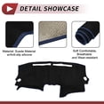 thumbnail image 3 of Unique Bargains Dashboard Dash Cover for Nissan-Altima 2007-2012 Interior Dashboard Mat Suede Silicone Blue, 3 of 6