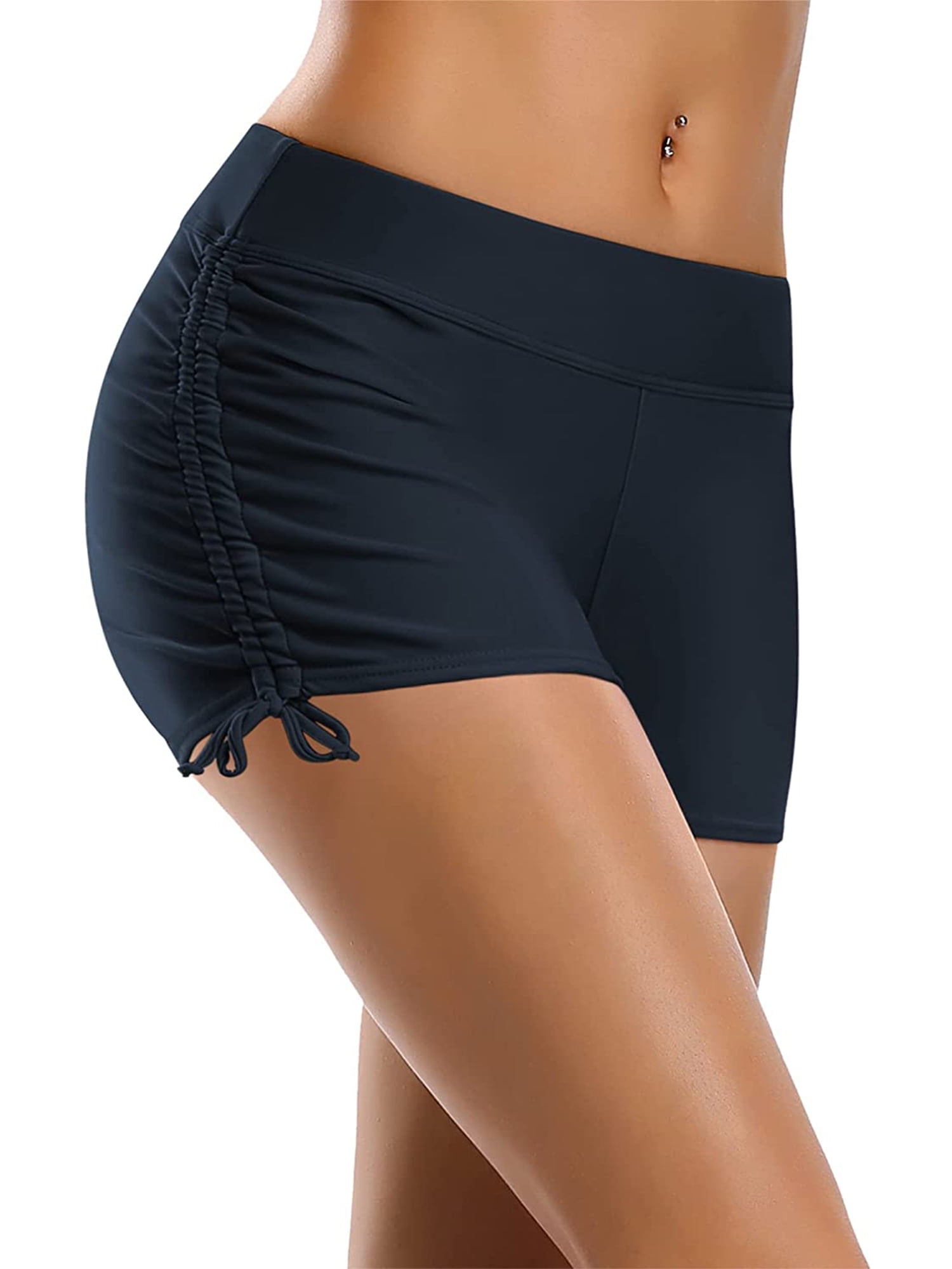 Charmo Women Swimsuit Bottoms Swim Shorts Workout Active Fitness Pants