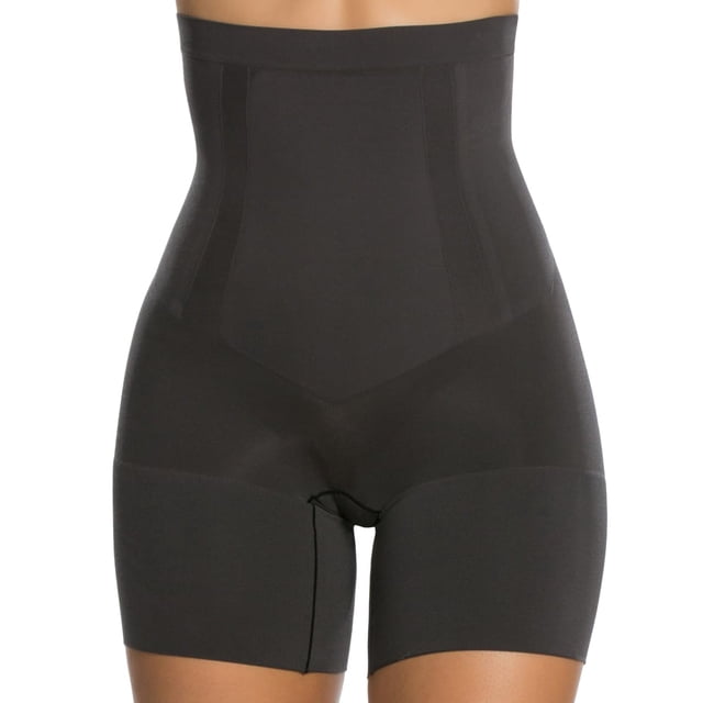 Pantalones cortos Shapewear SPANX OnCore de cintura alta hasta la mitad del muslo, 3 veces negros