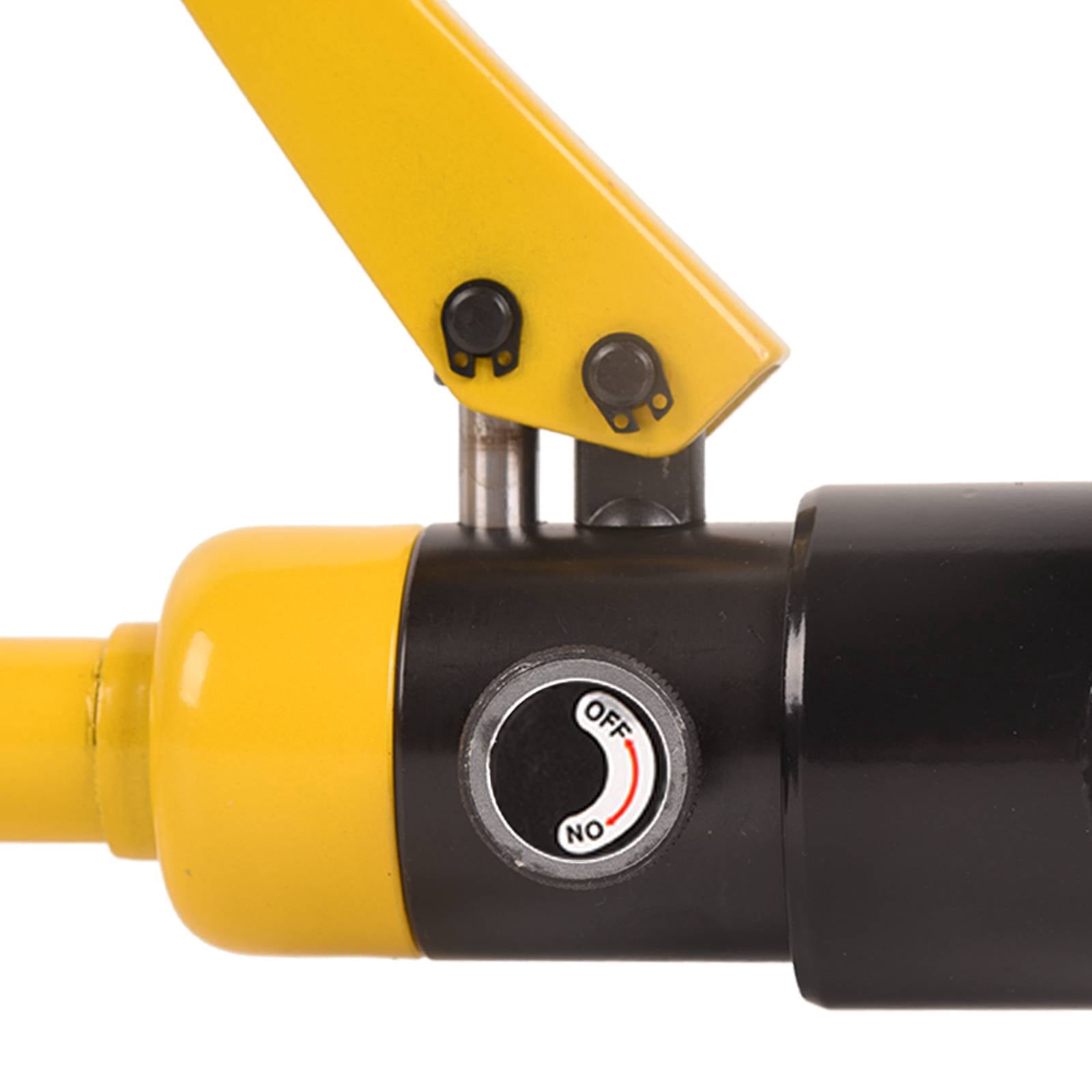 LCyindu 14T Hydraulic Crimping Tool 6AWG-500MCM Battery Cable Crimping Tool 0.87 inch Stroke Hydraulic Lug Crimper Electrical Terminal Crimper with 10 Pairs of Die Sets