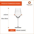thumbnail image 2 of Stölzle Lausitz Symphony White Wine Glass (Set of 6) - 12.75 oz Lead-Free Crystal Glasses with Fine Cut Rim - Wine Glasses for Special Occasions, Made in Germany, Dishwasher Safe - Elegant Gift Set, 2 of 4