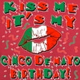 thumbnail image 3 of CafePress - KISS ME Cinco De Mayo Birthday Dark T Shirt - Men's Classic Graphic Cotton T-Shirt, 3 of 4