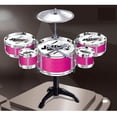 thumbnail image 1 of Drum Set Kit ABS Plastic Aluminium Kids Simulation Percussion Instrument Toy S, 1 of 8
