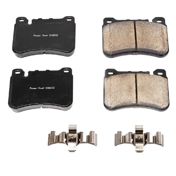 OE Replacement for 20052007 MercedesBenz C230 Front Disc Brake Pad and Hardware Kit