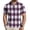 Pink, variant on Uwinwear Men's Polo Shirts Short Sleeve Casual Polo T Shirt Color Block Slim Fit Golf Shirts Big and Tall Summer Tops,White,XXXL