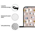 thumbnail image 4 of Cauagu Cute Hand Drawn Bear Print Oven Mitts and Pot Holders 4 pcs Set,Extra Thicken Long Kitchen Oven Glove Potholders BBQ Gloves-Oven Mitts and Pot Holders(11 Inch), 4 of 6