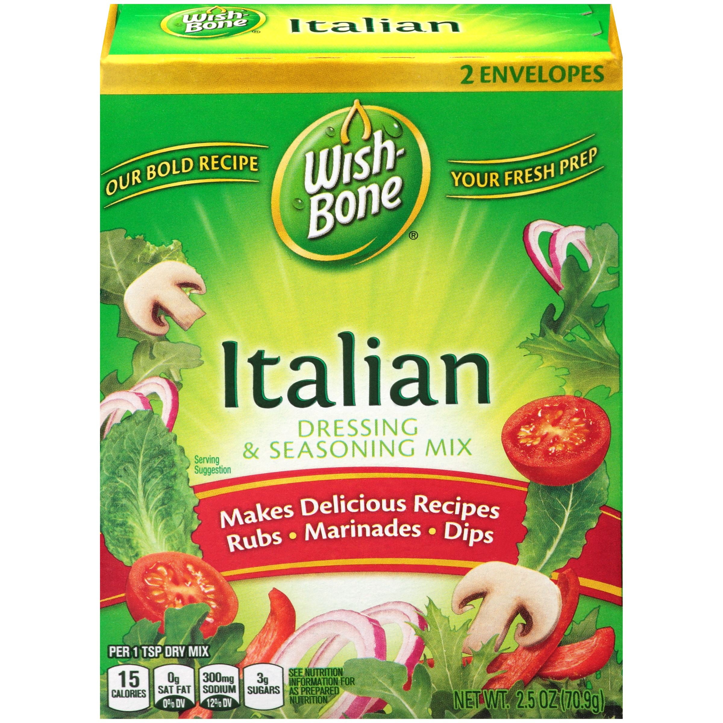 9 BoxsWishBone Italian Dressing Seasoning Mix 2 ct Box eBay