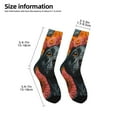 thumbnail image 2 of Fuzoiu Sunflower Black Dog Print Kids Socks For Boys Girls,Grip Crew Socks with Non Slip,Lightweight Stretch Crew Socks,Toddlers Crew Boot Socks, 2 of 5