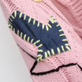 thumbnail image 4 of SWSMCLT Women's 2025 Cardigan Casual Cardigan Sweaters Comfy Home Cold Weather Cardigans Button Date Drop Shoulder Pink X-Small-Large, 4 of 5